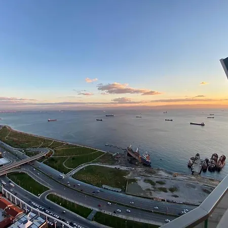 Apartment One Of A Kind Masterpiece Above Marmara Sea & Mall Istanbul